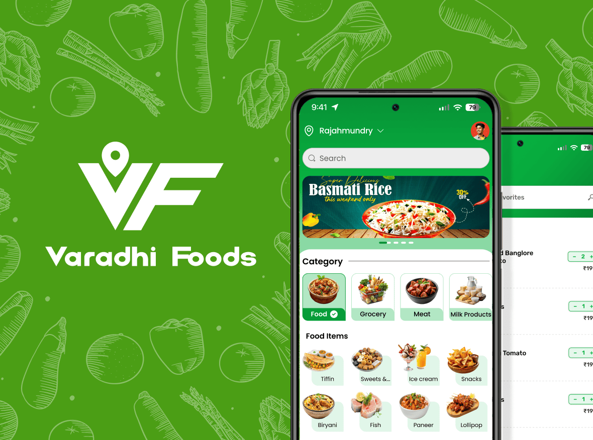 Best Custom Food Delivery Mobile App development company in Rajahmundry 